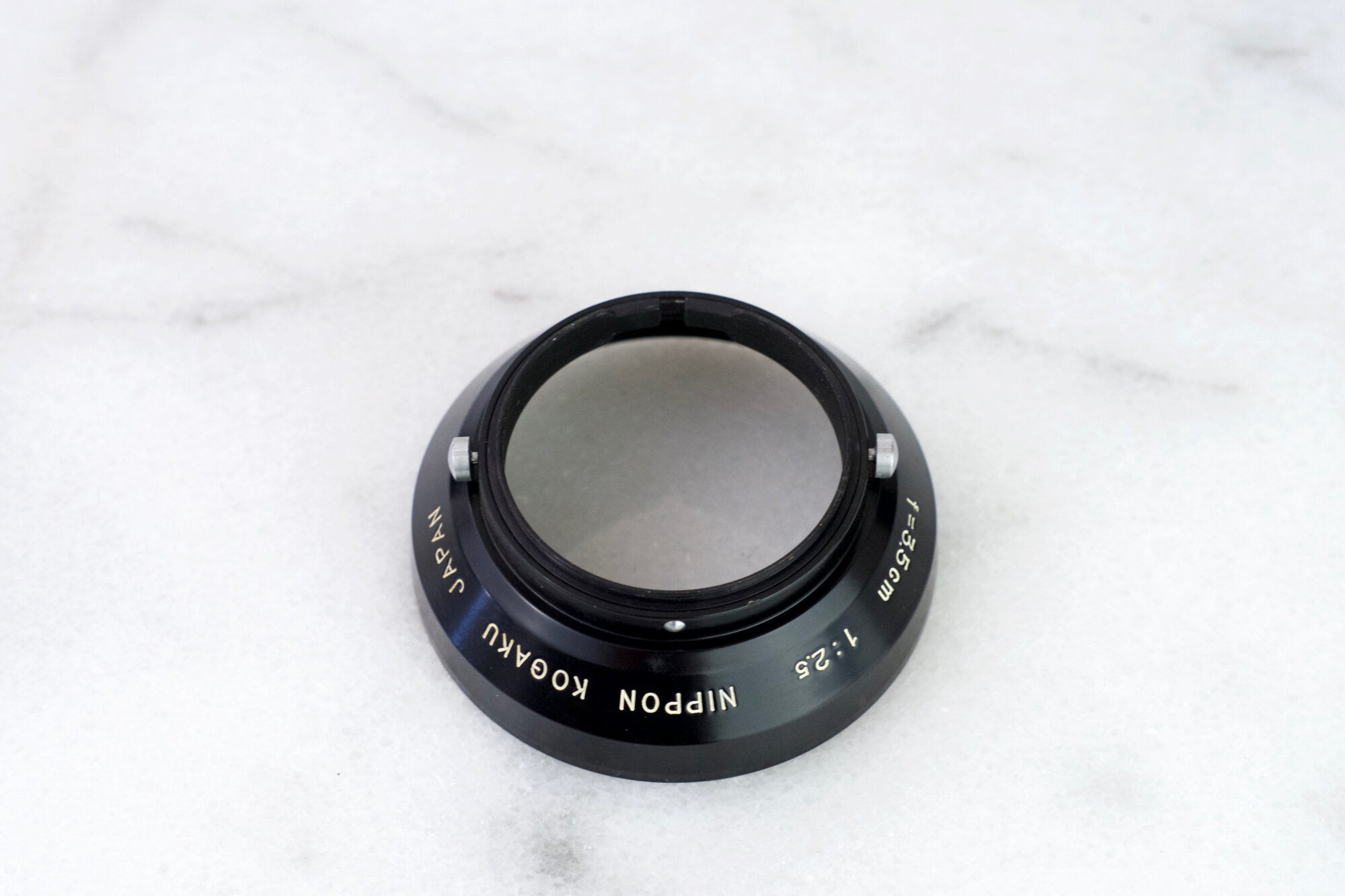 Rare Nikon Metal Lens Hood for Nippon Kogaku 3.5cm f/2.5 S Rare Nikon Metal Lens Hood for Nippon Kogaku 3.5cm f/2.5 S